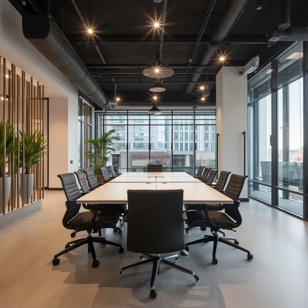 Oficina moderna y colaborativa